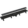 Душевой трап GAPPO G85007-56, 70*500 мм, черный